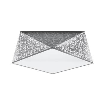 Mennyezeti lámpa HEXA 2xE27/60W/230V ezüst SL.0691 kép