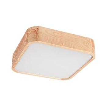 Mennyezeti lámpa NATURAL SQUARE 2xE27/15W/230V 35x35 cm fenyő LD-PD-11.1/SOSNA kép