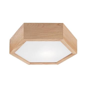 Mennyezeti lámpa OAK HEX 1xE27/60W/230V á. 32 cm tölgy LD-PD 5.1 oak kép
