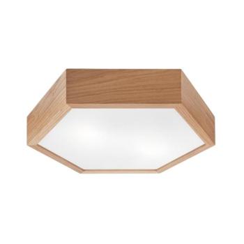 Mennyezeti lámpa OAK HEX 2xE27/60W/230V á. 43 cm tölgy LD-PD 5.2 oak kép