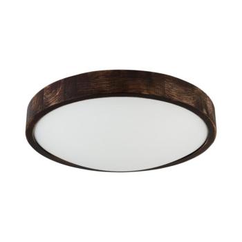 Mennyezeti lámpa OAK SMOKY SLIM 2xE27/15W/230V átmérő 37 cm tölgy/sötétbarna LD-PD-8.2 kép