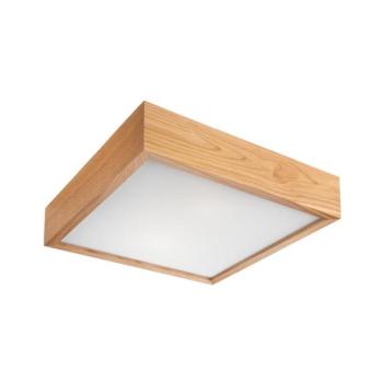 Mennyezeti lámpa OAK SQUARE 2xE27/60W/230V tölgy 37,5 cm LD-PD-9.2 oak kép