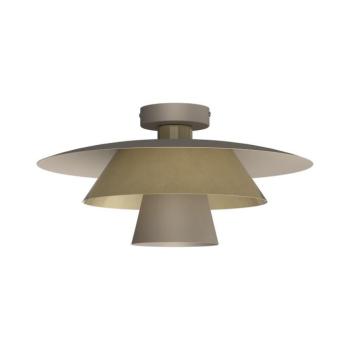 Mennyezeti lámpa PLATO 1xE27/15W/230V Ø 38 cm, bézs/arany 4500 kép