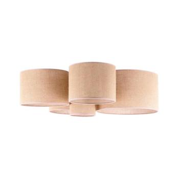 - Mennyezeti lámpa ROLLER PENTO 5xE27/60W/230V bézs 600446 kép