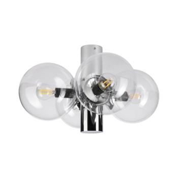 Mennyezeti lámpa SFERIO 4xE14/5W/230V fényes króm/átlátszó LM-4.298/CHROM/TRANSPARENT kép