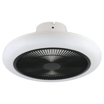 Mennyezeti lámpa , ventilátor , ventilátoros lámpa , CCT , fehér , fekete , műanyag , távirányítóval , 3 sebesség , EGLO , KOSTRENA kép
