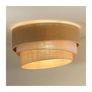 - Mennyezeti lámpa YUTE TRIO 1xE27/15W/230V átm. 45 cm barna/szürke/bézs 603805 kép