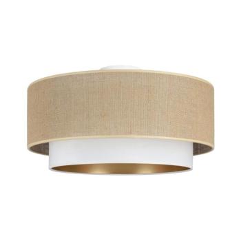 Mennyezeti lámpatest SARTA 1xE27/60W/230V, Ø 45 cm, fehér/juta H0188 kép