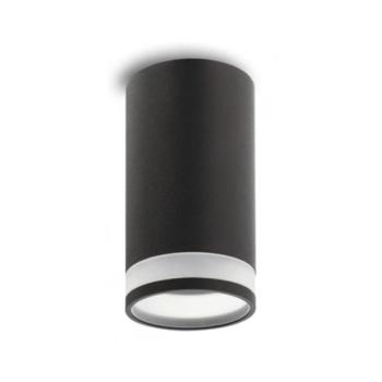Mennyezeti spot lámpatest felületre szerelhető LUMO-CS GU10 Φ55x100mm fekete és áttetsző 2102290 VITO kép