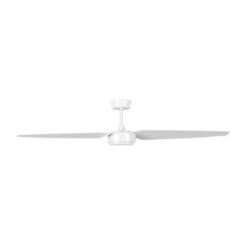 Beacon Condor mennyezeti ventilátor, fehér, DC, csendes, 137 cm kép