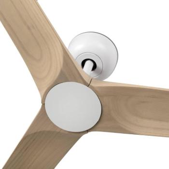 Mennyezeti ventilátor Heywood S, DC, fehér/fa kép