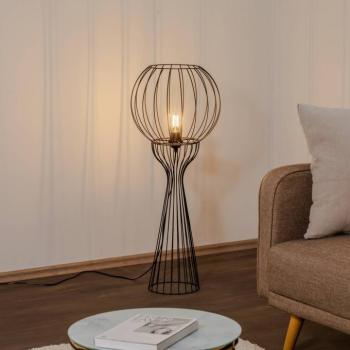 Mercure álló világítás, fekete, fém/ műanyag, magasság 93 cm kép