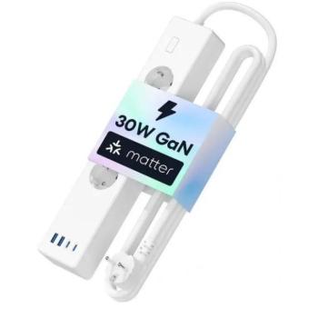 Meross Smart Matter Fast Charging Power Strip kép