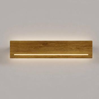 Mexico LED fali lámpa, szélesség 20 cm, tölgyfa kép