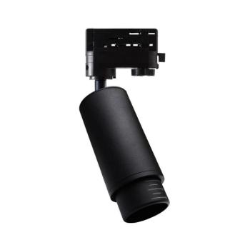 MICA 1xGU10/25W/230V fekete 3-fázisú sínrendszer spotlámpa ML7371 kép