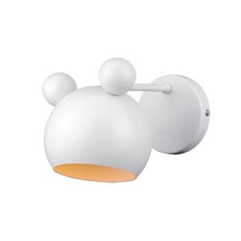 MICKEY FALI LÁMPA 1XE27 FEHÉR kép