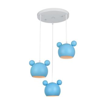 MICKEY FÜGGESZTÉK 3XE27 KÉK kép