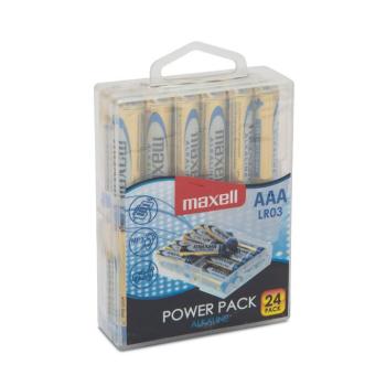 Mikroceruza elem, 1,5V, AAA, LR3, power pack, 24 db/csomag kép