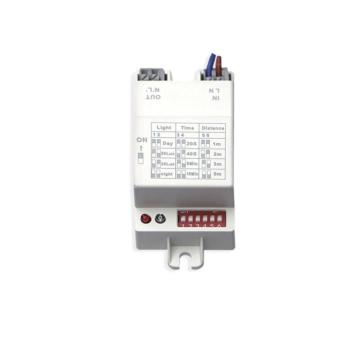 Mikrohullámú mozgásérzékelő MS11 max. 400W falon kívüli IP20 fehér 6110160 VITO kép