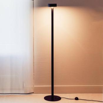 Milan Peak Lane LED-es állólámpa fekete 130 cm kép