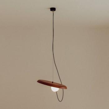 Milan Wire függőlámpa Ø 38 cm réz metálfényű