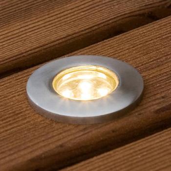 Mini-LED padlóba süllyesztett spotlámpá, 6 darabos lapos szett kép