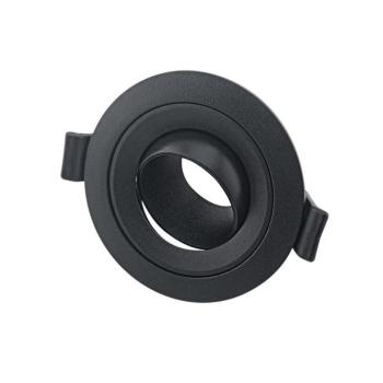 Mini süllyeszthető billenthető spot lámpatest RIKO-RR GU10 Φ75MM-CUT fekete 2013190 VITO kép