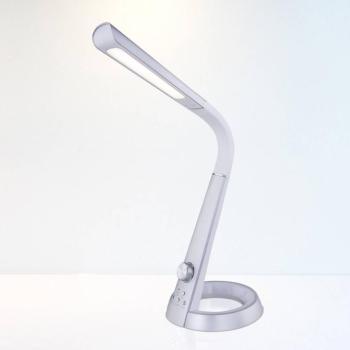 Mitti LED asztali lámpa USB-csatlakozó ezüst/fehér kép