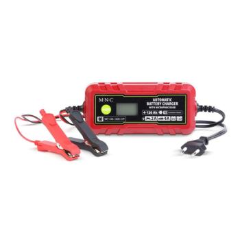 MNC Akkumulátor töltő - 230 V - 2 A / 4 A - automata kép