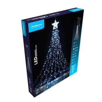 Modee Karácsonyi LED Dekoráció Adapteres C3001 (300LED/3m) cold kép