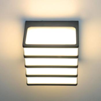 Modee LED Fali Lámpa (LWL0010) 8W IP65 120x120x92mm 4000K (610 lumen) kép