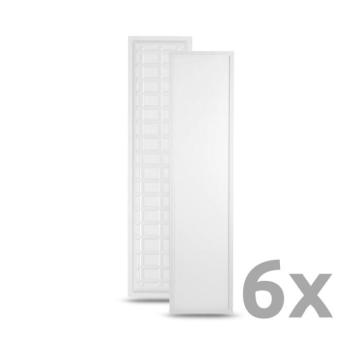 Modee LED Panel BackLit 300x1200mm MODEE driver 36W 4000K (3600lm) UGR22 P6, 110°, CRI>80, természetes fehér, IP20 kép