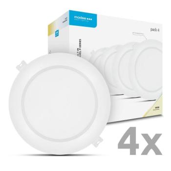 Modee LED Panel Kerek - Beépíthető P-series 12W 4000K (1320lm), 120°, CRI>80, természetes fehér, IP20 kép