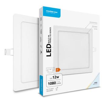 Modee LED Panel Négyzet - Beépíthető A2-series 12W 6000K (1080lm), 120°, CRI>80, hideg fehér, IP20 kép