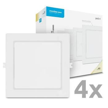 Modee LED Panel Négyzet - Beépíthető P-series 18W 4000K (1980lm), 120°, CRI>80, természetes fehér, IP20 kép