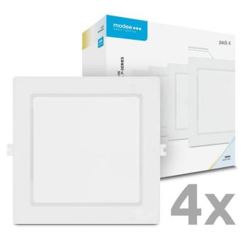 Modee LED Panel Négyzet - Beépíthető P-series 18W 6000K (1980lm), 120°, CRI>80, hideg fehér, IP20 kép