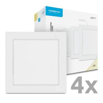Modee LED Panel Négyzet - Felszerelhető P-series 18W 4000K (1980lm), 120°, CRI>80, 6000K, hideg fehér, IP20 kép