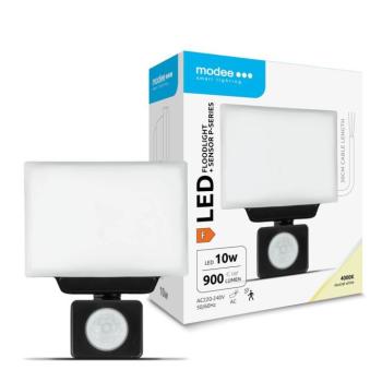 Modee LED Reflektor P-series érzékelővel Milky 10W 120° 4000K (900lm), CRI>80, természetes fehér, IP65 kép