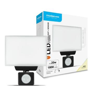 Modee LED Reflektor P-series érzékelővel Milky 20W 120° 4000K (1800lm), CRI>80, természetes fehér, IP65 kép