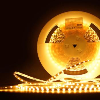 Modee LED Szalag Szilikon DC12V 4,8W/m 60LED/m 8mm IP65 2700K (540 lumen/m) B20 kép