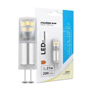 Modee Lighting LED Izzó G4 Alumínium AC-DC 12V 1,8W 4000K (200 lumen) kép