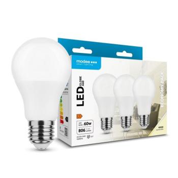 Modee Lighting LED Izzó Globe A60 8,5W E27 200° 4000K (806lm) B3, CRI>80, természetes fehér, IP20 kép