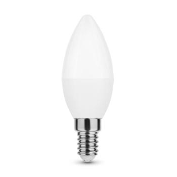 Modee Lighting LED Izzó Gyertya (Candle) 4,9W E14 200° 4000K (470 lumen) ERP kép