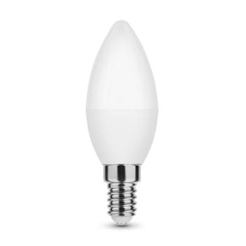 Modee Lighting LED Izzó Gyertya (Candle) 7W E14 360° 6000K (700 lumen) ERP kép