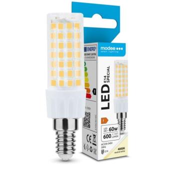 Modee Lighting LED Izzó Special Ceramic 6W E14 360° 4000K (600 lumen) ERP kép