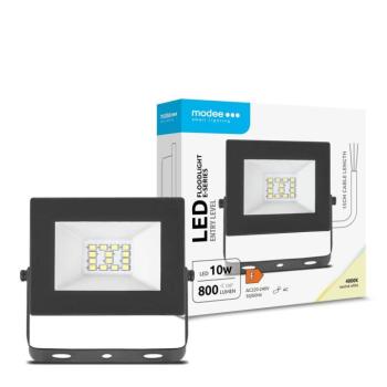 Modee Lighting LED Reflektor E-series Slim 10W 120° 4000K (800lm), CRI>80, természetes fehér, IP65 kép