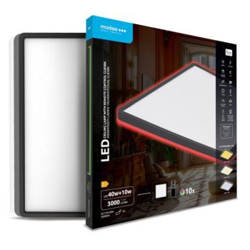 Modee Mennyezeti LED Lámpa CLB3 40+10W 3CCT+RGB 400x400mm távirányítóval (3000lm), 120°, CRI>80, IP20 kép