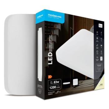 Modee Mennyezeti LED Lámpa SQ1 12W 4000K 270x270x60mm (1200lm), CRI>80, természetes fehér, IP20 kép