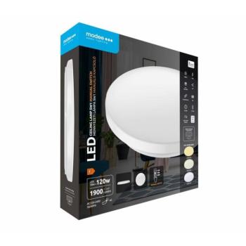 Modee Mennyezeti LED Lámpa (switch) 18W 3CCT D310x55mm SW1 (1900 lumen) ERP kép