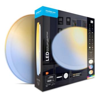 Modee Mennyezeti LED Sunlight SL01 24W CCT+RGBIC Ø380x70mm (1800lm), 120°, CRI>80, 3CCT+RGBICK, 3CCT+RGBIC, IP20 kép